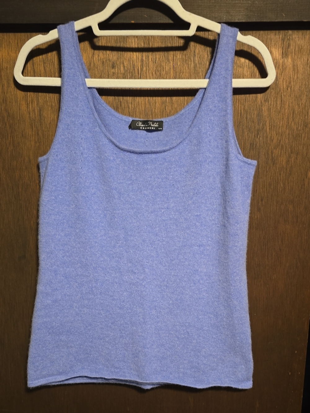 Chaus Knit Scoop Neck Tank Top in Violet